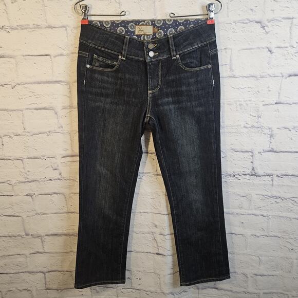 PAIGE Denim - Paige Premium Denim Hidden Hills Dark Wash Capri Jeans Women's Size 26